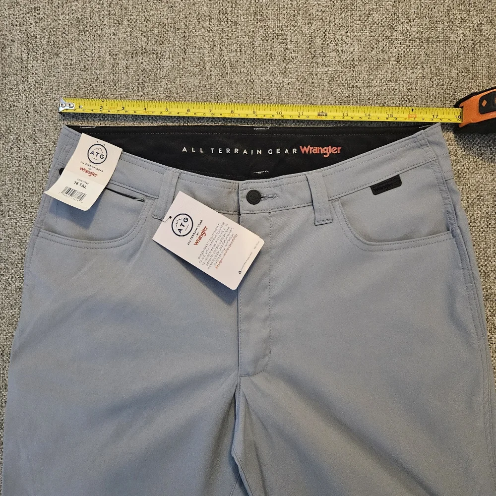NWT Wrangler ATG Pants Womens 16 Tall Gray Sierra Slim Fit All Terrain Gear Hike - Picture 11 of 14
